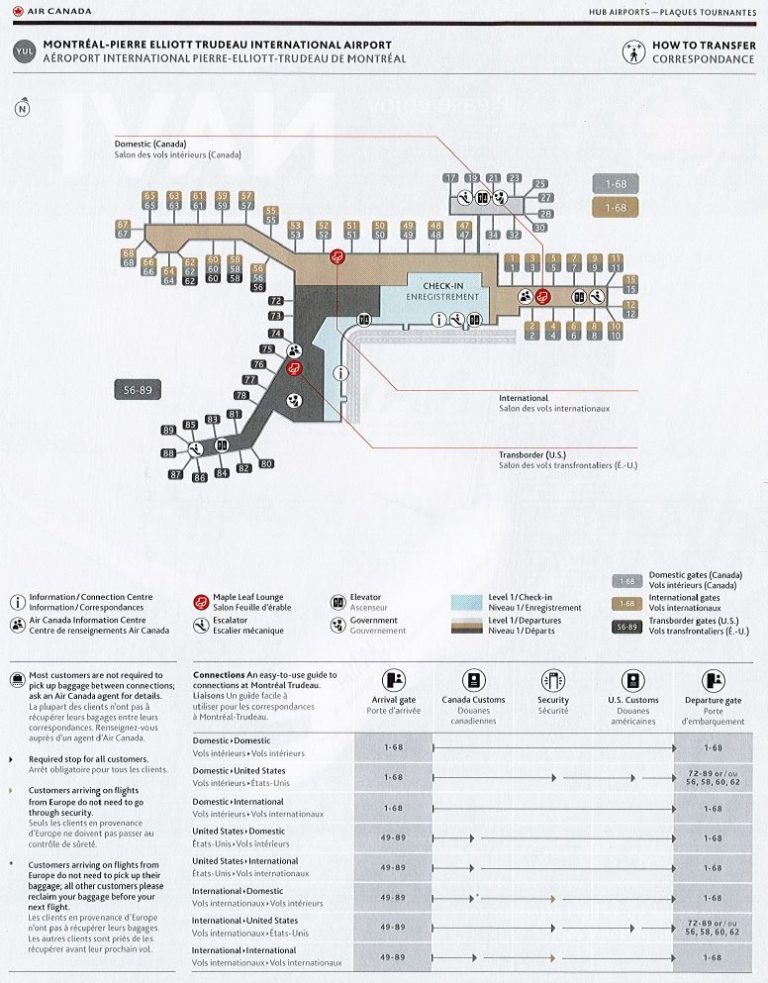 Global Routes Fleet And Terminal Maps For Air Canada Travel Codex