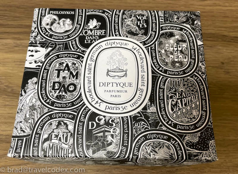 Qatar Airways Diptyque Amenity Kit Male Travel Codex