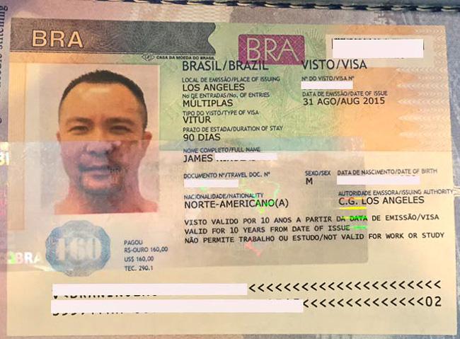 brazil tourist visa application