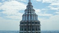 a tall building with a pointy spire