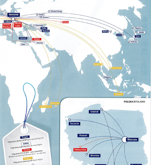 The Hub: Routes And Fleet For LOT Polish Airlines - Travel Codex