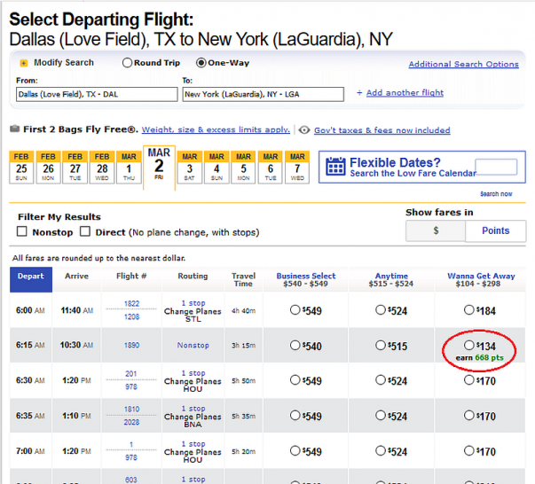 Southwest Airlines 101: Earning/Burning Rapid Rewards - Travel Codex