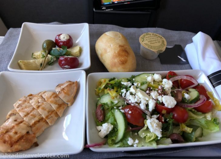 Review American Airlines Domestic First Class Dining Travel Codex