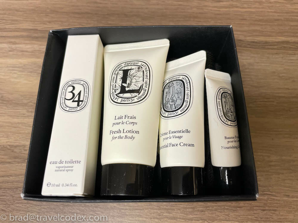 Qatar Airways Diptyque Amenity Kit Male Travel Codex