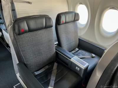 Review: Air Canada Airbus A220 Business Class, Vancouver to Los Angeles ...