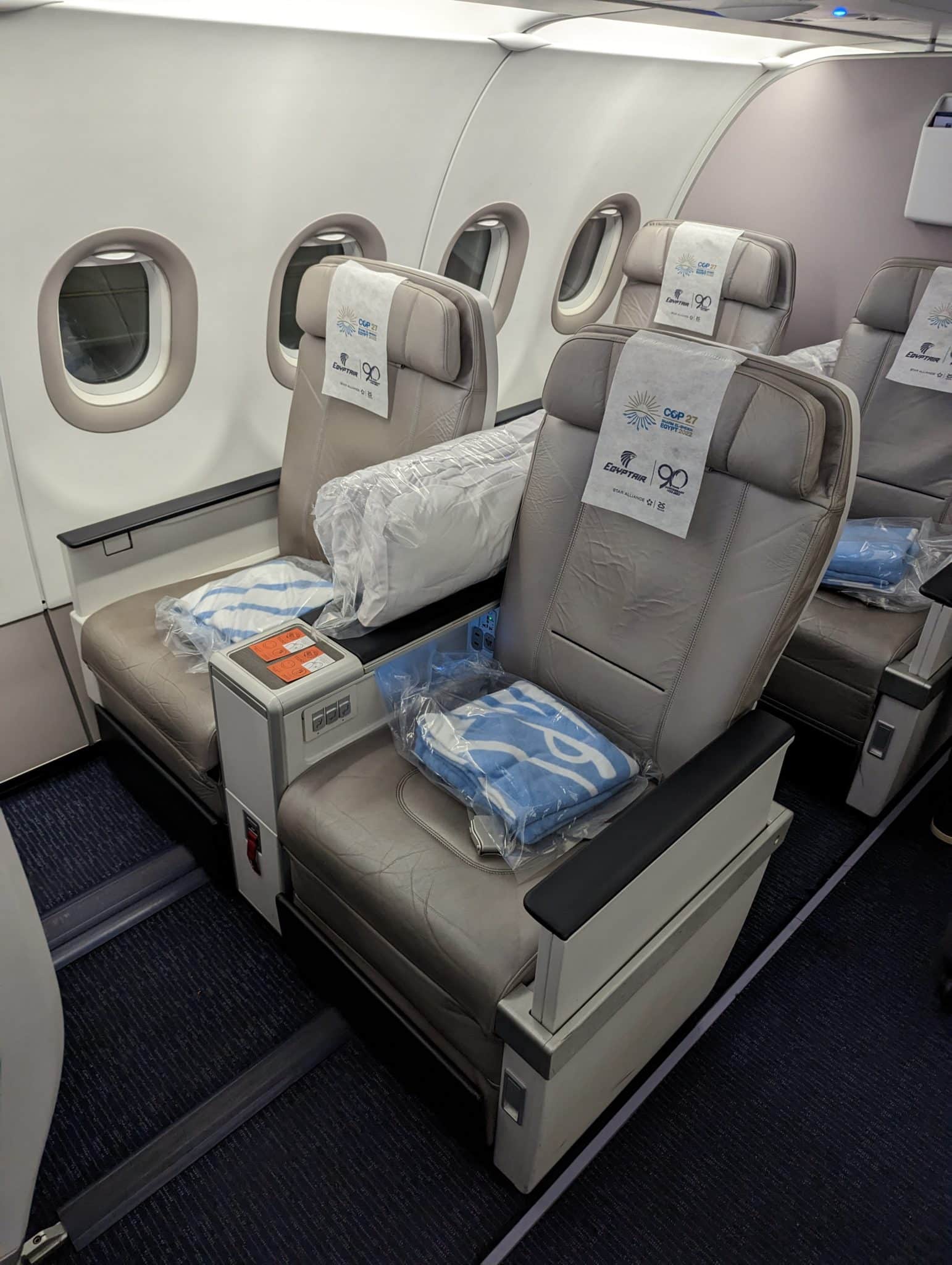 Review: EgyptAir Business Class London to Cairo - Travel Codex