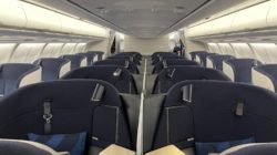 Finnair A350-900 Business Class - facing rear