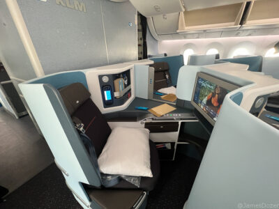 Review: KLM Boeing 787-10 Business Class, Amsterdam to Los Angeles ...