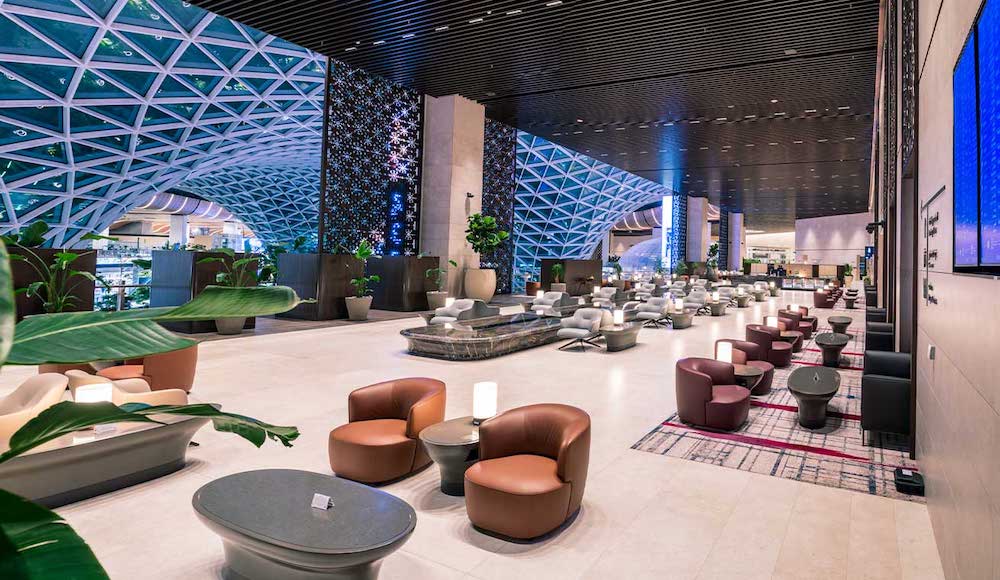 Louis Vuitton's First Ever Airport Lounge In Qatar's Hamad International  Airport In Doha Is High End In Every Way