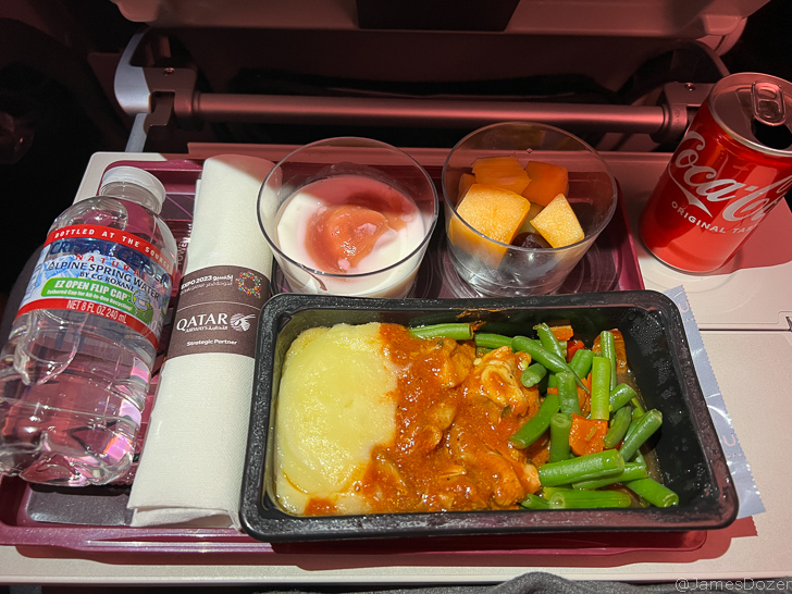 Review: Qatar Airways A350 Economy Class, Los Angeles to Doha - Travel ...