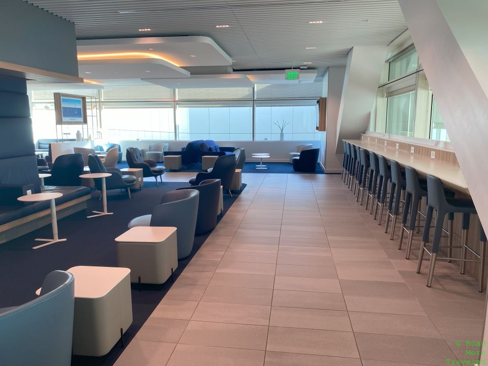 Air France Lounge San Francisco - second seating area