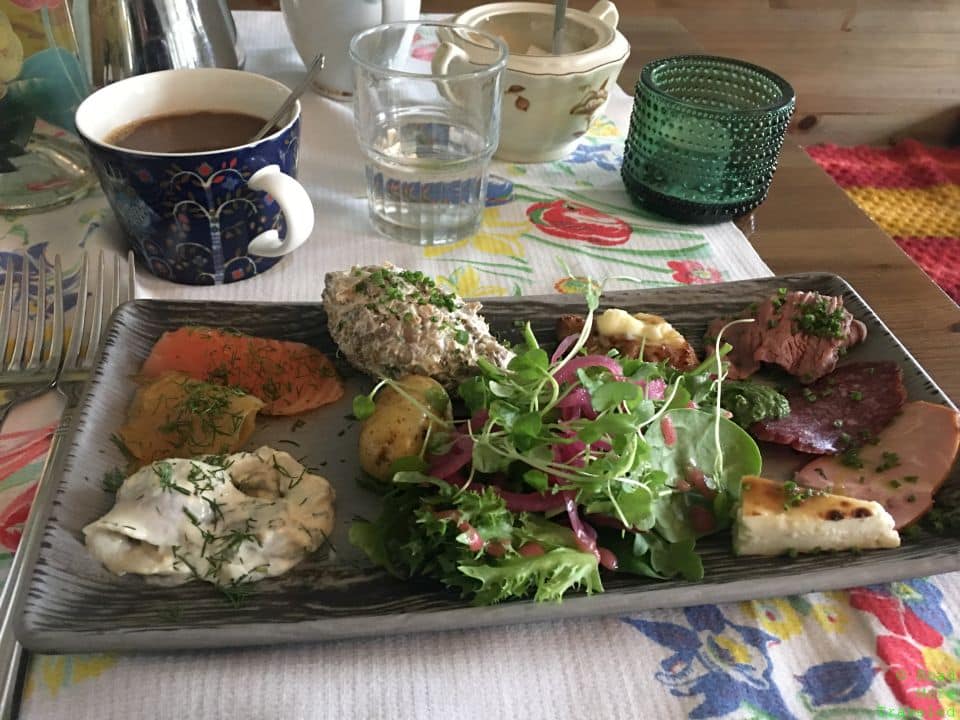 Restaurant Savotta Helsinki appetizer plate