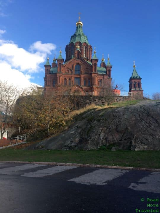 Enjoying a Fall day in Helsinki - Uspenski Cathedral