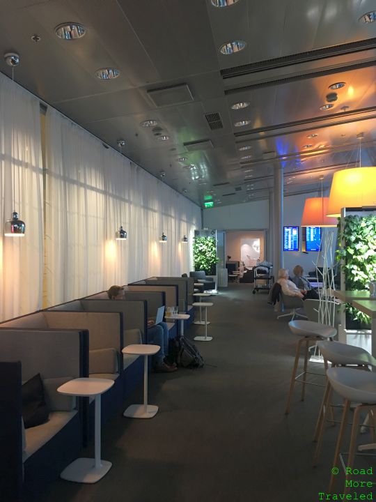 Finnair Lounge HEL back of lounge