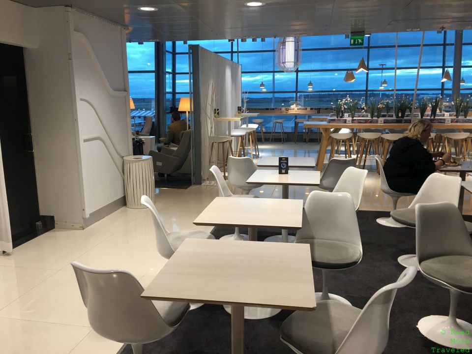 Finnair Lounge HEL dining area extension