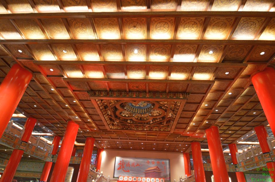 Ceiling design of Grand Hotel Taipei