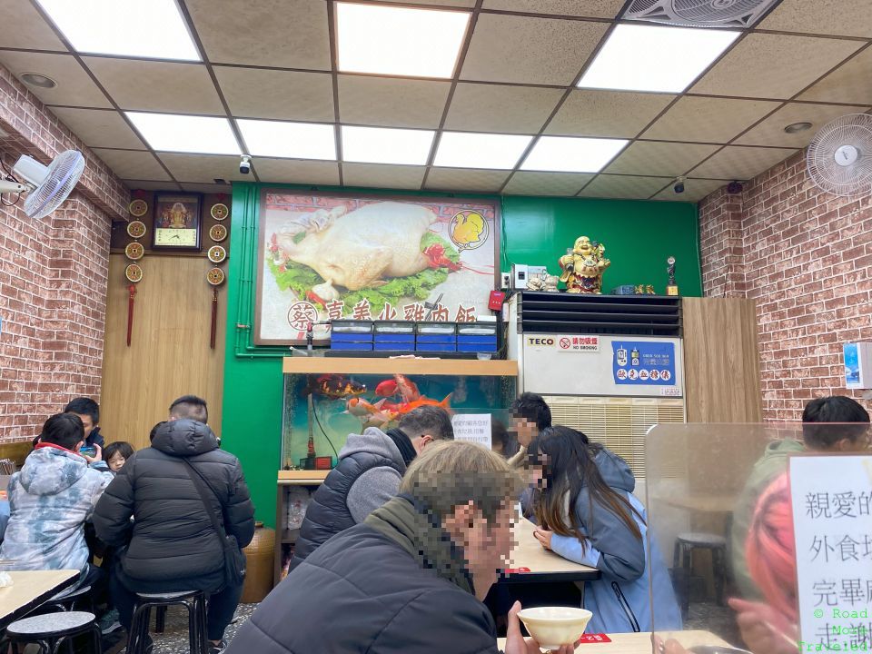 Restaurant in Ningxia Night Market, Taipei