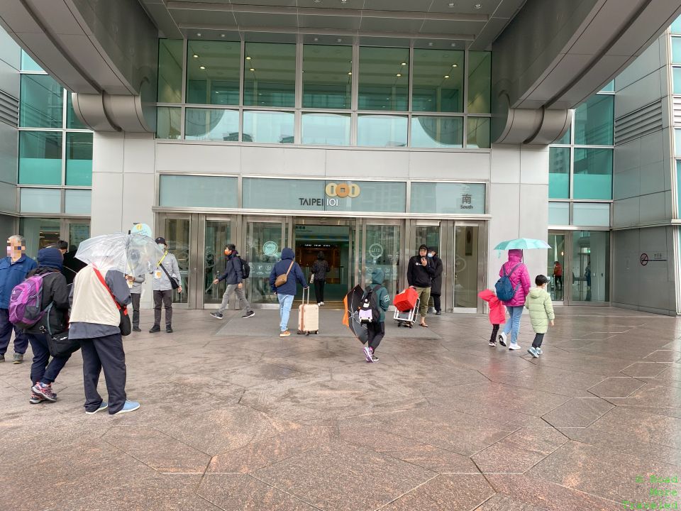 Taipei 101 main entrance