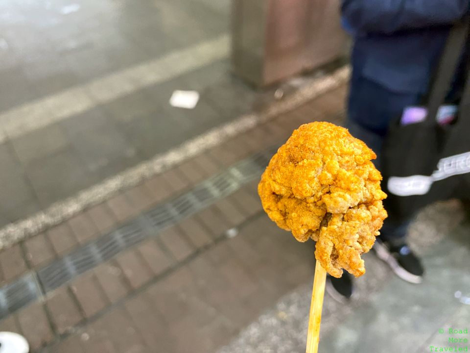 Popcorn chicken from Popcorn Chicken King, Taipei