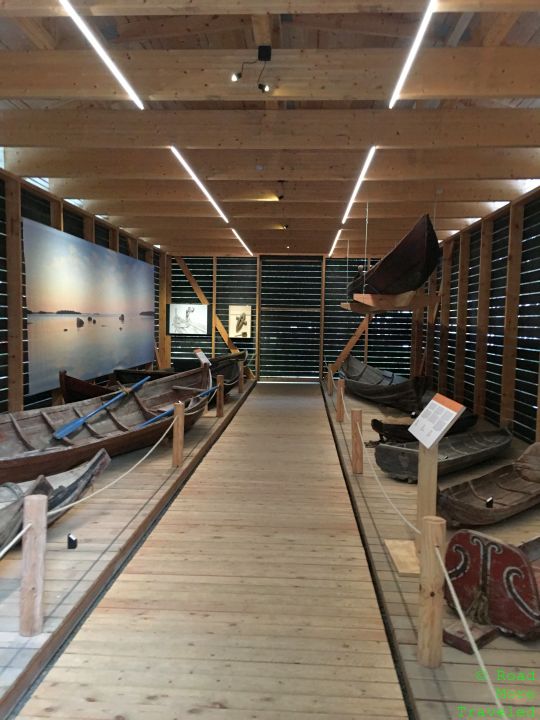 SIIDA Museum in Inari, Finland - Sami fishing boats