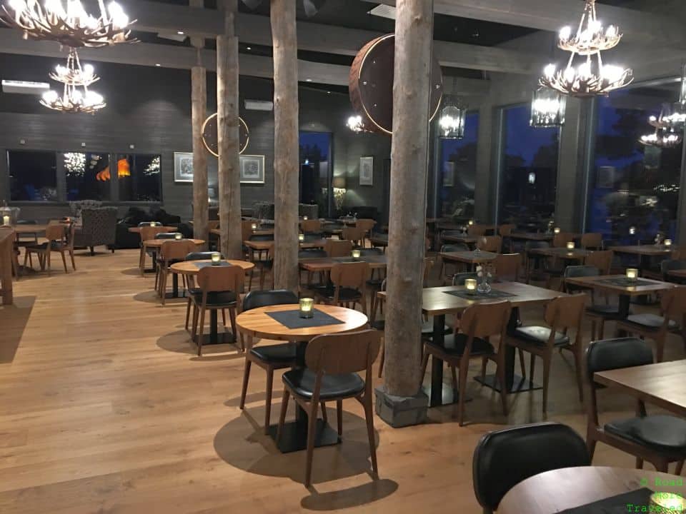 Restaurant Ukko seating area
