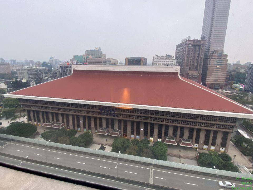 Taipei Main Station from Palais de Chine Hotel