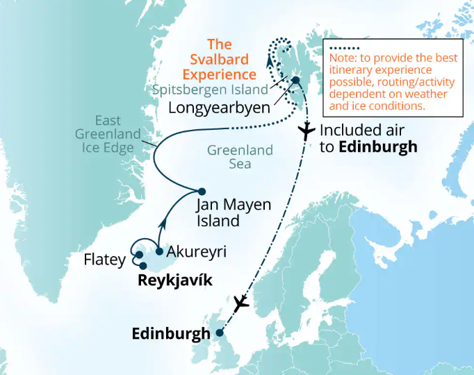 Seabourn Svalbard trip