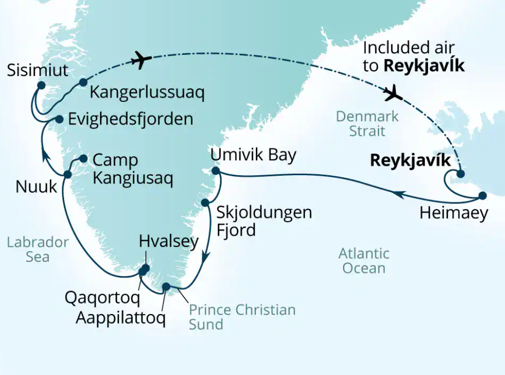 Cruise to greenland