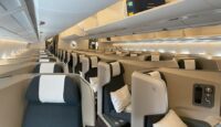 Cathay Pacific A350-1000 Business Class - cabin