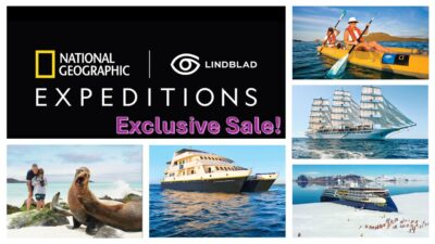 Lindblad National Geographic Expeditions Sale: Antarctica, Iceland, Greece, Galapagos and More at The Lowest Prices Ever